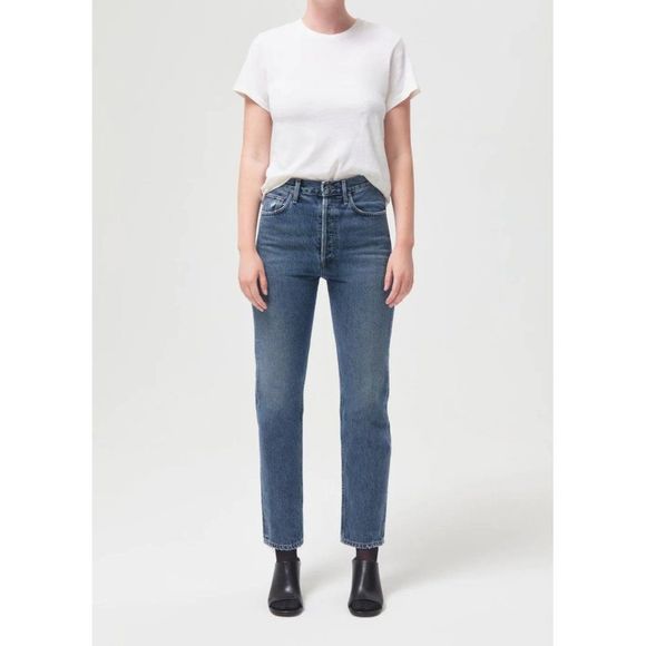 Agolde Denim - NEW Agolde 90'S Pinch Waist High Rise Straight in Portrait Size 26